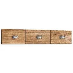 Voglauer Garderobenleiste Vmontanara Holz Braun Wildeiche