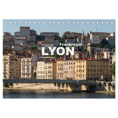 Frankreich - Lyon (Tischkalender 2027 DIN A5 quer), CALVENDO Monatskalender