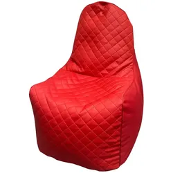uno Sitzsack  Gamernest ¦ rot ¦ Maße (cm): B: 80 H: 80 T: 80.0