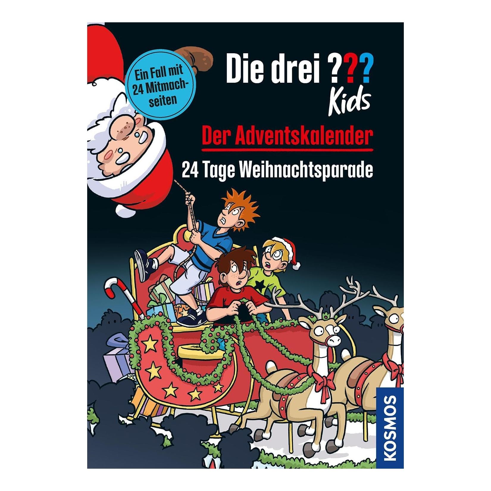 Kosmos Die drei ??? Kids 24 Tage Weihnachtsparade Adventskalender
