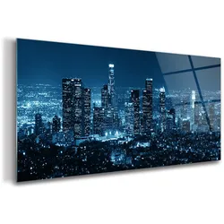 GLASBILD 100x50 cm Los Angeles