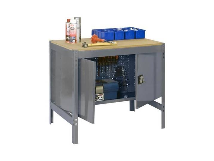 Meuble de bureau - Simonrack - KIT BT-3 LOCKER - 840x900x600mm - Métal - Gris