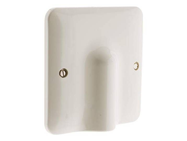 Zenitech Plaque Sortie de câble Diwone 100x100mm