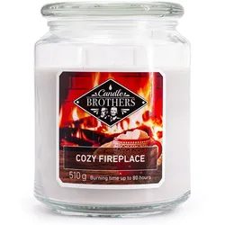 Cozy Fireplace 510g Candle Brothers Duftkerze