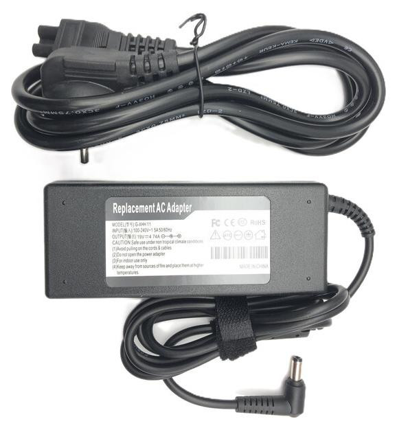 T-ProTek Adapter en netvoeding compatibel met Toshiba Satellite L850-14W, U300-11Y