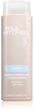 Paul Mitchell Hydrate Sheer Hydration Conditioner condicionador proporciona hidratação e brilho 300 ml. Hydrate Sheer Hydration Conditioner