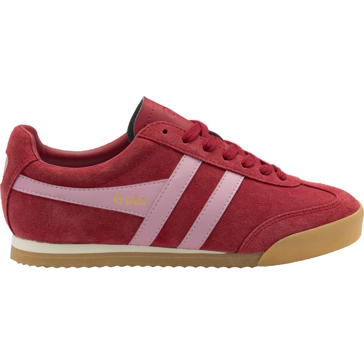 Gola Apollo Sneaker Women deep red/candy/gum (RK) 5 CLB777-RK-5-deepredcandygum