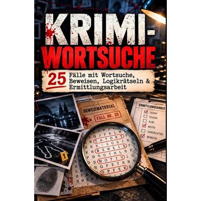 KRIMI-WORTSUCHE, Taschenbuch von Reiner Huber, Bookmundo, 978-94-039-5573-5