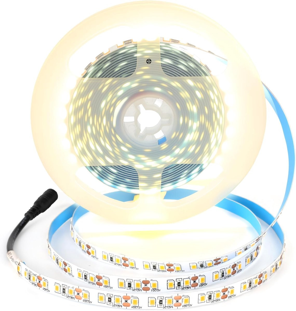 LED Strip 5M Warm Wit 12V 600LEDs voor Interieurdecoratie