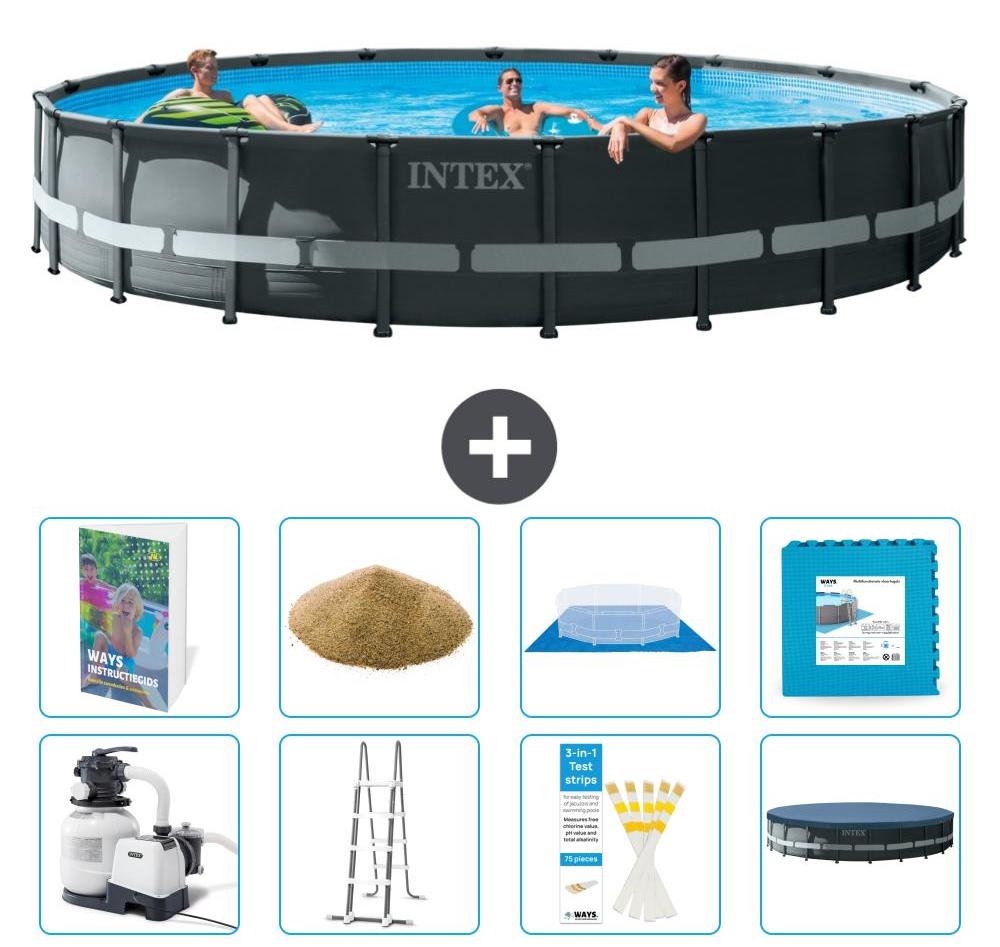 Ultra XTR Pool Rund - 610x122 cm - 7-teilig S557