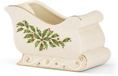 Lenox Holiday Sleigh Candy Dish