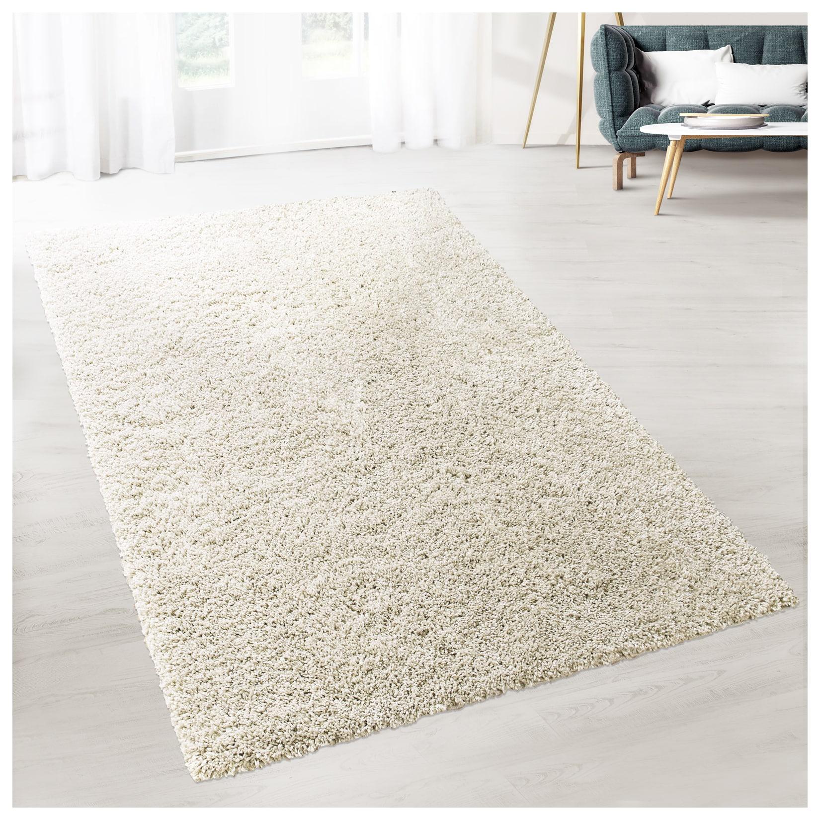 floordirekt Shaggy-Teppich Prestige Ivory