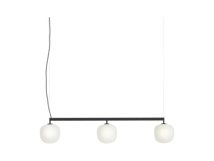 Muuto Suspension Rime Rail Lamp Black