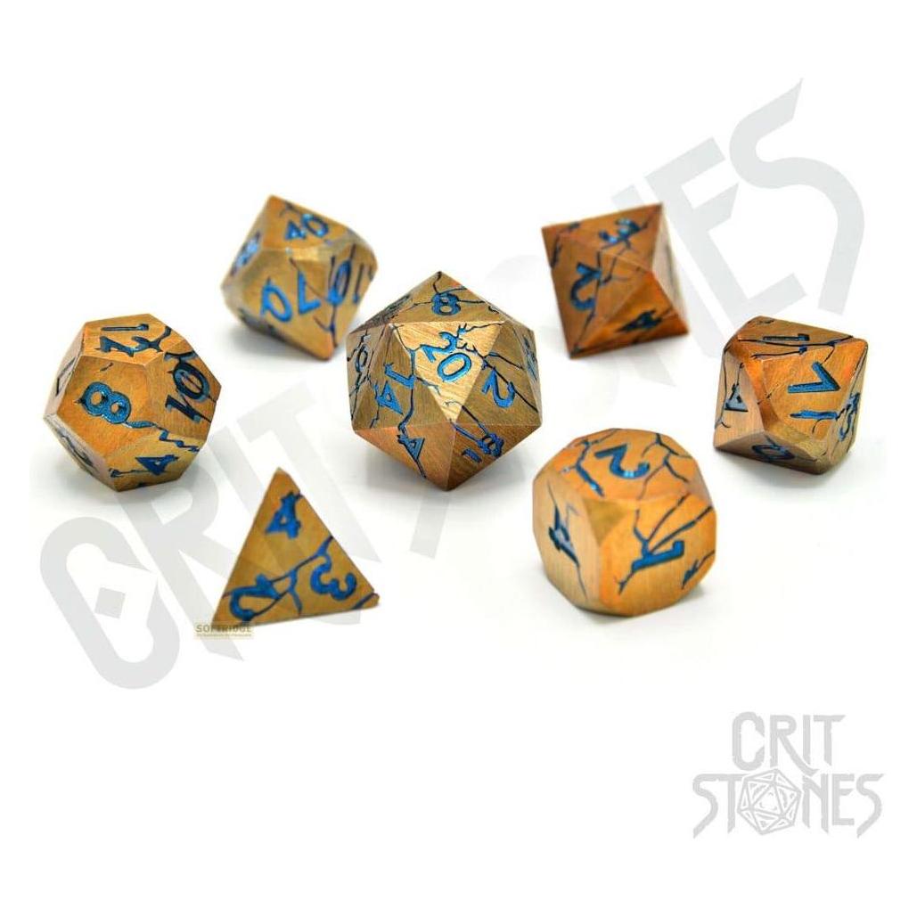 Glass Staff CritStones Metal Würfel Set Sundered Spells (7) (58298079)