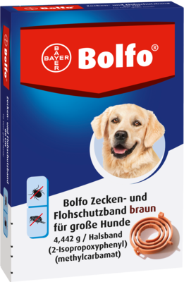 Elanco Deutschland GmbH BOLFO Flohschutzband braun f.große Hunde 1 St 02756280