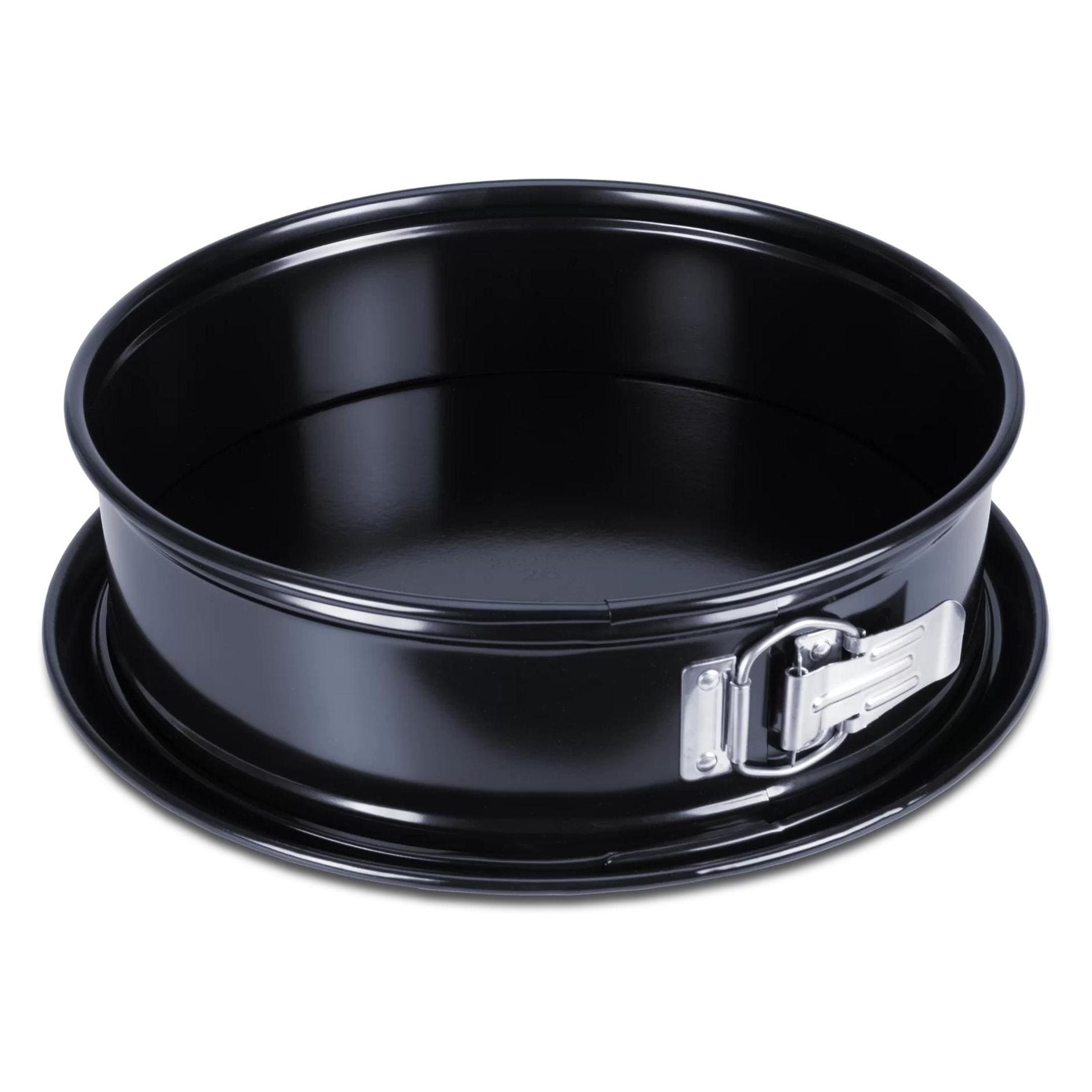 Städter Springform Emaille Flachmit Rohrboden ø 26x7 cm Black Edition (26 cm) (661523-138390.0260)