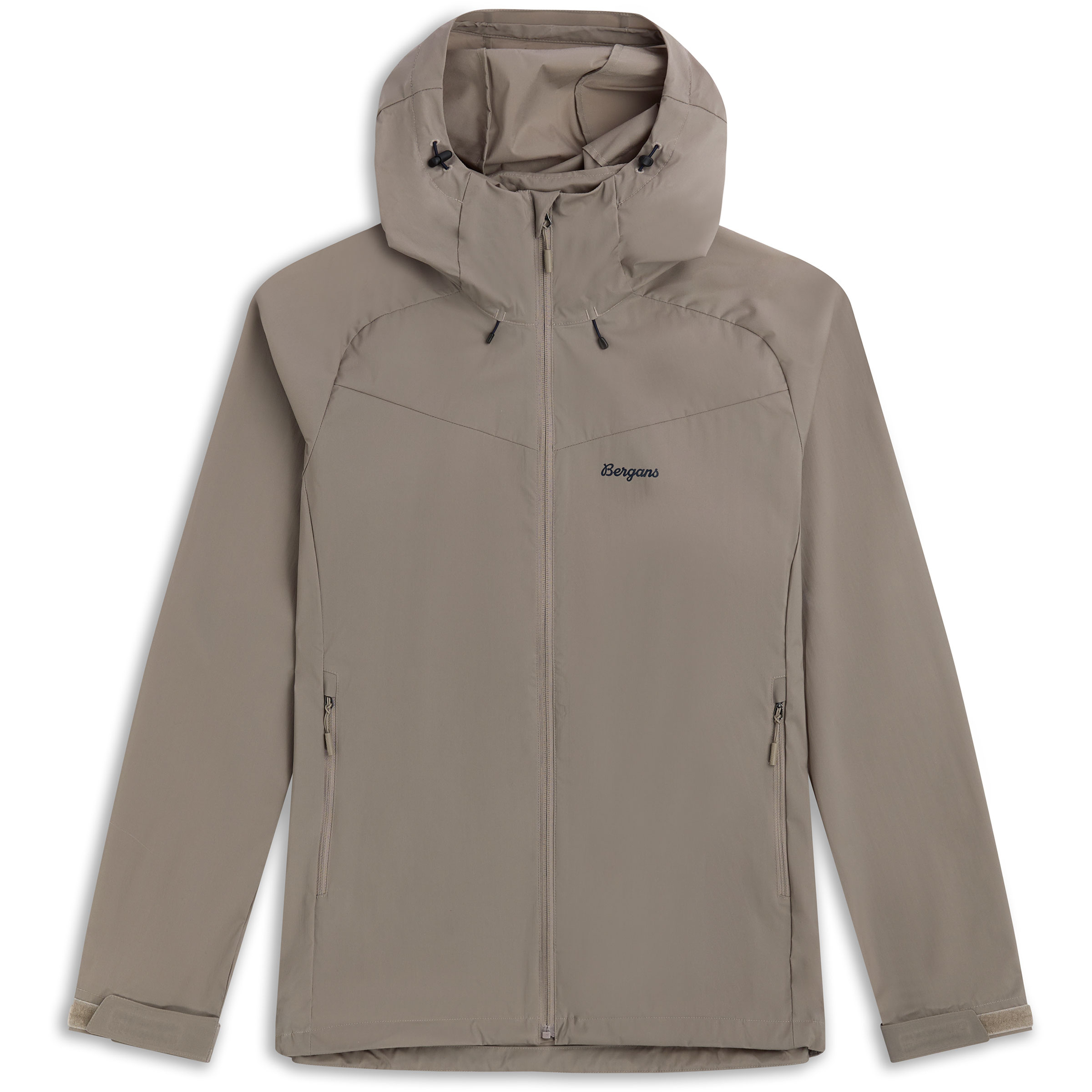 Bergans Microlight Herren Windbreaker braun Größe L Trekking Wasserabweisend Wasserabweisend