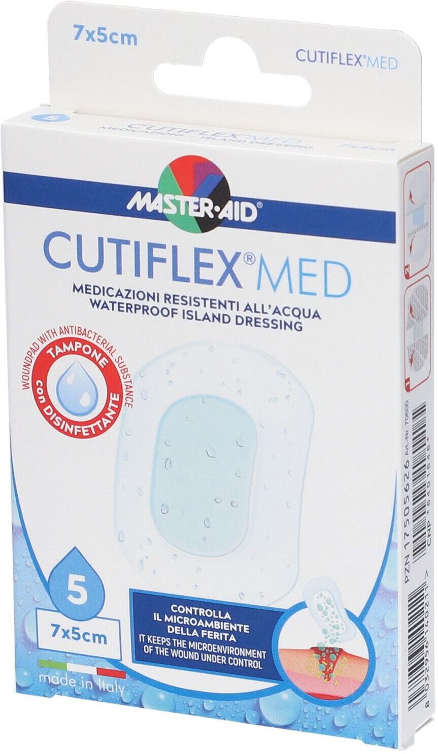 PIETRASANTA PHARMA SpA Master-Aid Cutiflex Waterproof, 5 pezzi