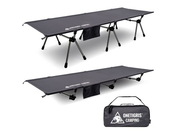 OneTigris Supranubis Lit de camping léger et pliable pour randonnée, voyage, camion, plage, bureau, sieste