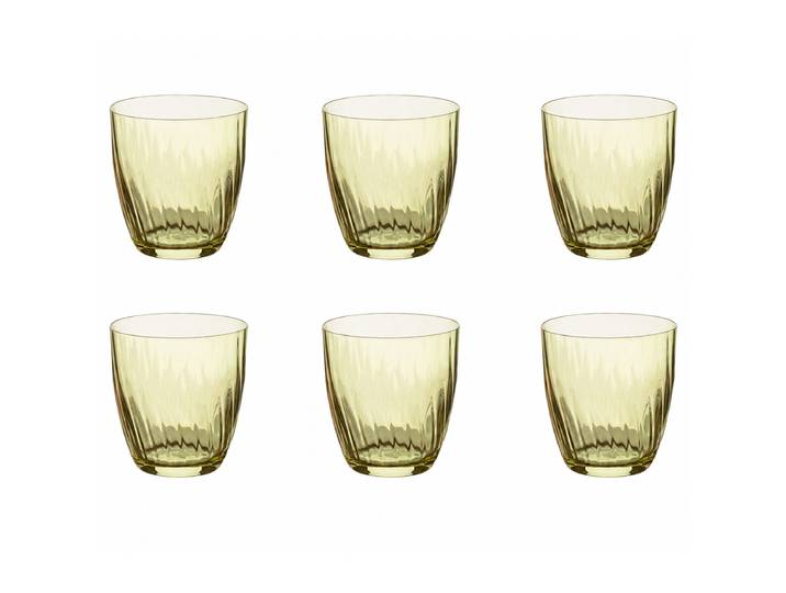 Verre à boire Sensa ensemble de 6 Ø 9cm Vert/Vert