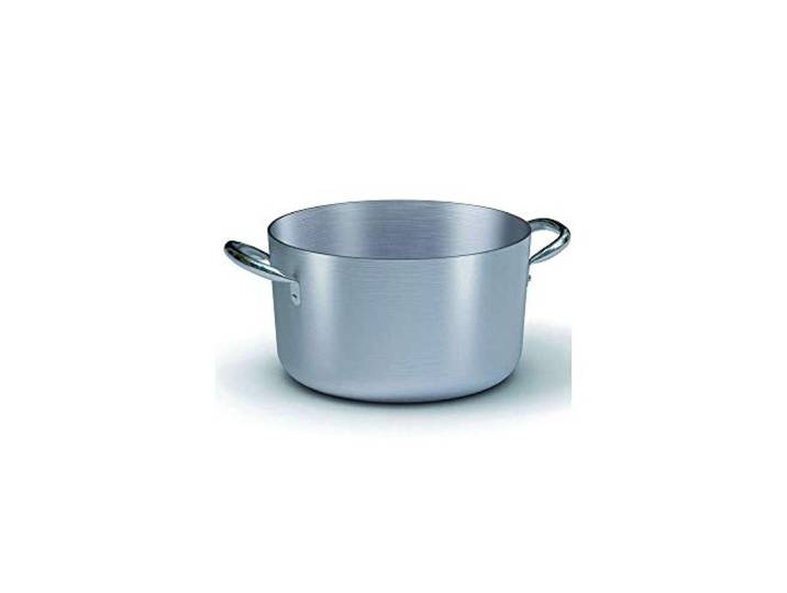 Ballarini Profi Kasserolle Media mit 2 Griffen, Aluminium, Grau, 40. cm