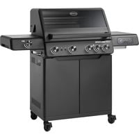 Gasgrill EPICFLAME Pro 4 schwarz, 800° Primezone, Backburner, Smart, Vario+ Grillrostsystem