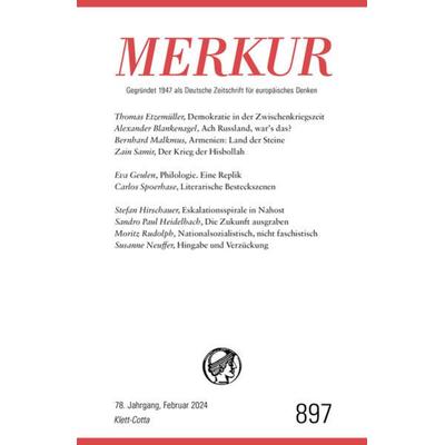 MERKUR 2/2024, Jg.78, Taschenbuch von , Klett Cotta