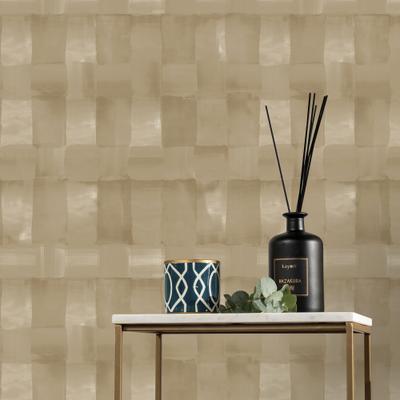 Vliestapete KAYORI "Koiya", gold, B:0,52m L:10m, Vlies, Tapeten, 10mx52cm (ca. 5m2)