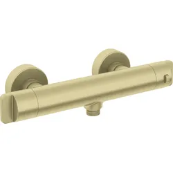 Neuesbad Thermostat Brausearmatur, gold gebürstet NB1DEBCH_R4BT1