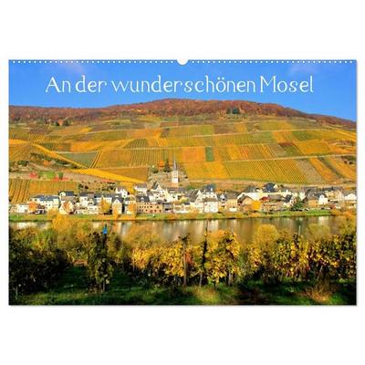 An der wunderschönen Mosel (Wandkalender 2027 DIN A2 quer), CALVENDO Monatskalender