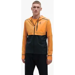 Mode&Accessoires ON ON Herren Weather Jacket Laufjacke - Mango / Navy - L