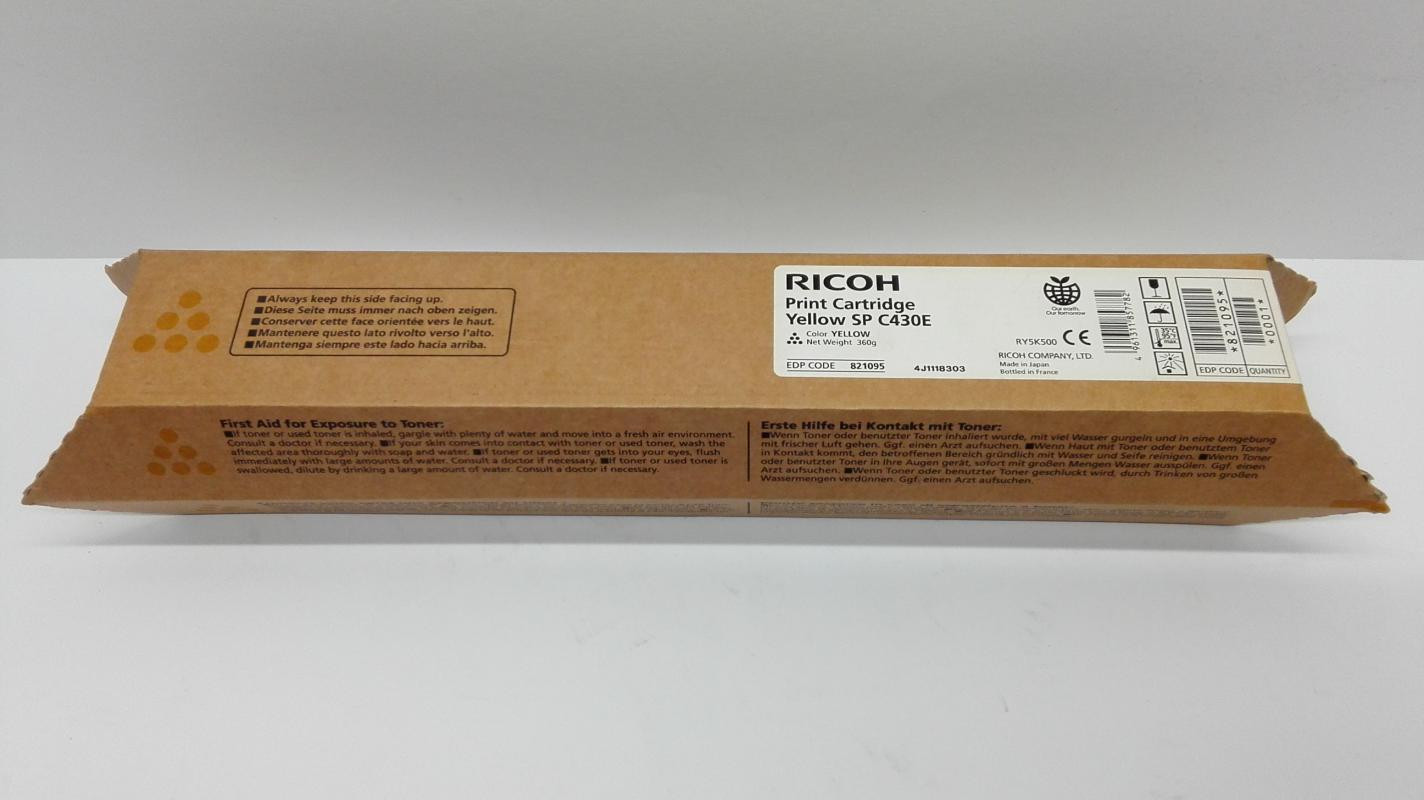 Ricoh tonercartridge geel model 821075
