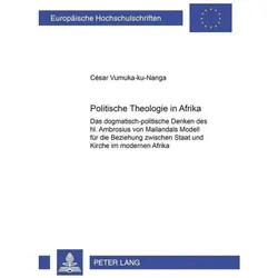 Politische Theologie in Afrika, Sachbücher von César Vumuka-ku-Nanga