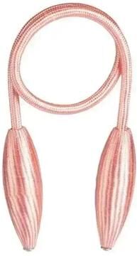 Inspire Select Magnetic Curtain Tieback Rope No Drill Curtain Buckle Strap For Modern Home Decor pink
