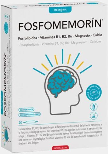 DIETETICA INTERSA FOSFOMEMORIN 20 AMPOLAS