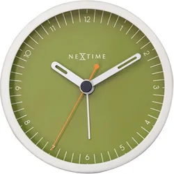 Nextime, Wecker, Klassischer Wecker Small Grün/Weiss