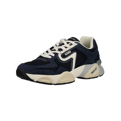 Sneaker REPLAY "Replay Sneaker Textil", Herren, Gr. 43, blau (navy), Textil, Schuhe Sneaker