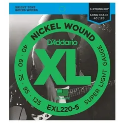 D'Addario EXL220-5 (5x, E-Gitarre, 0.13"), Saiten