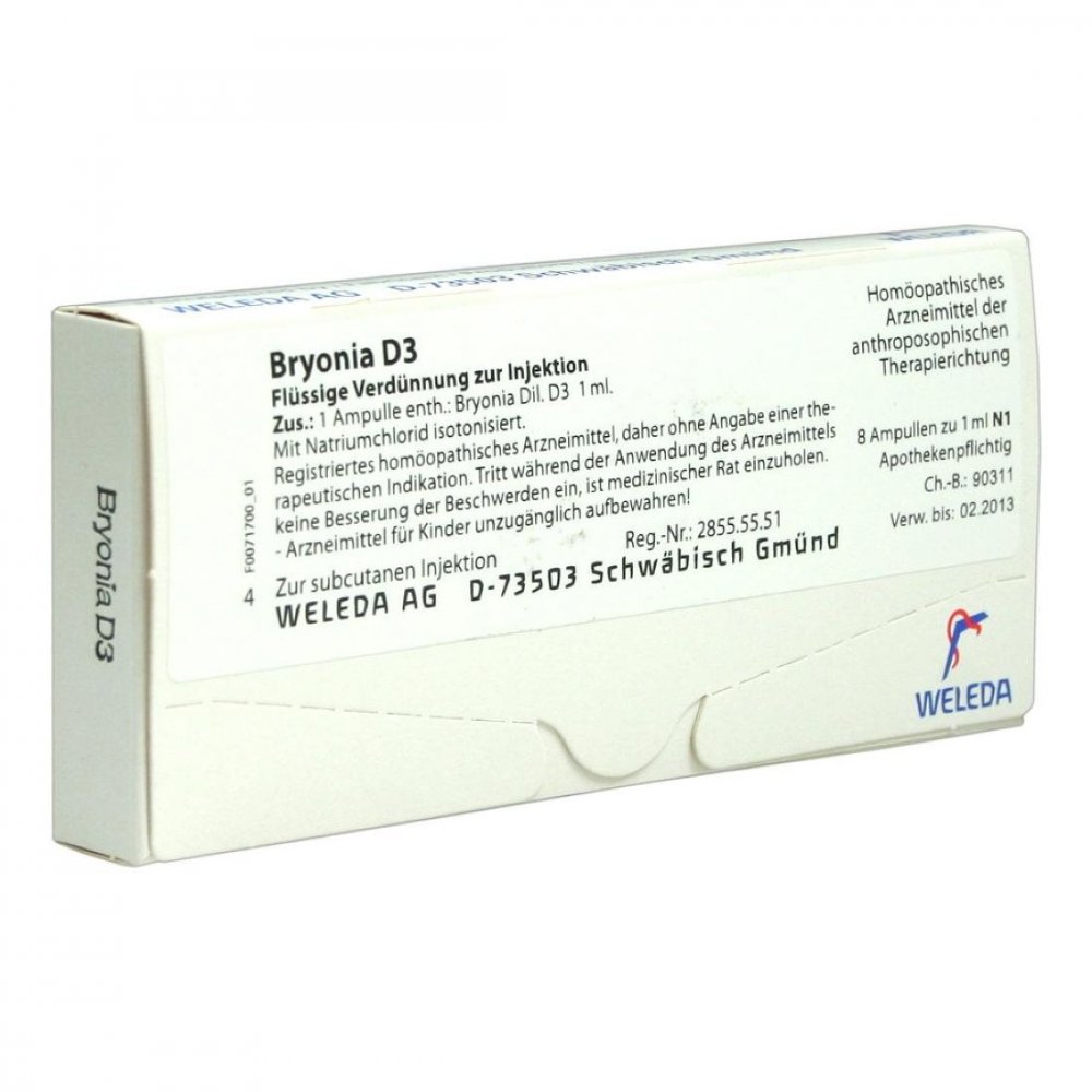 WELEDA AG Bryonia D3 Ampullen 01619724