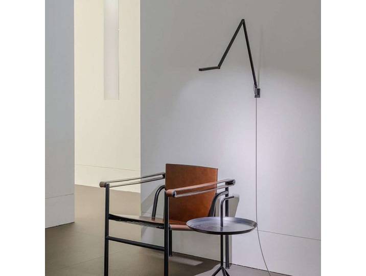 Untitled Linear Wandleuchte 2700K Black - Nemo Lighting - Arbeitszimmer / Büro - Aluminium