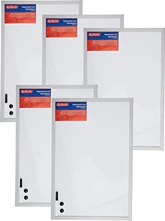 HERLITZ 40 x 60 cm, versilberter Holzrahmen
