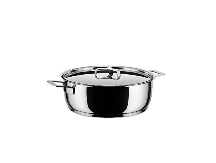 A di Alessi - AJM102/28 - Pots & Pans - Rondin en Acier Inoxydable 18/10 - Brillant 28 cm