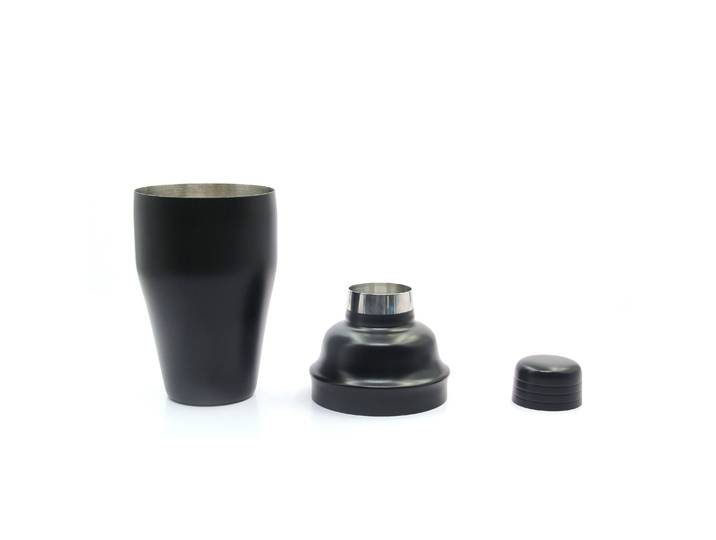 Cocktail Shaker schwarz 550 ml