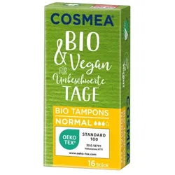 COSMEA Tampons Bio-Baumwolle Normal (16St)