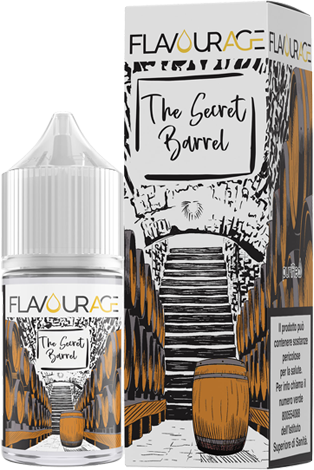 Flavourage The Secret Barrel Aroma Mini Shot 10ml Tabacco Ry4 Butterscotch