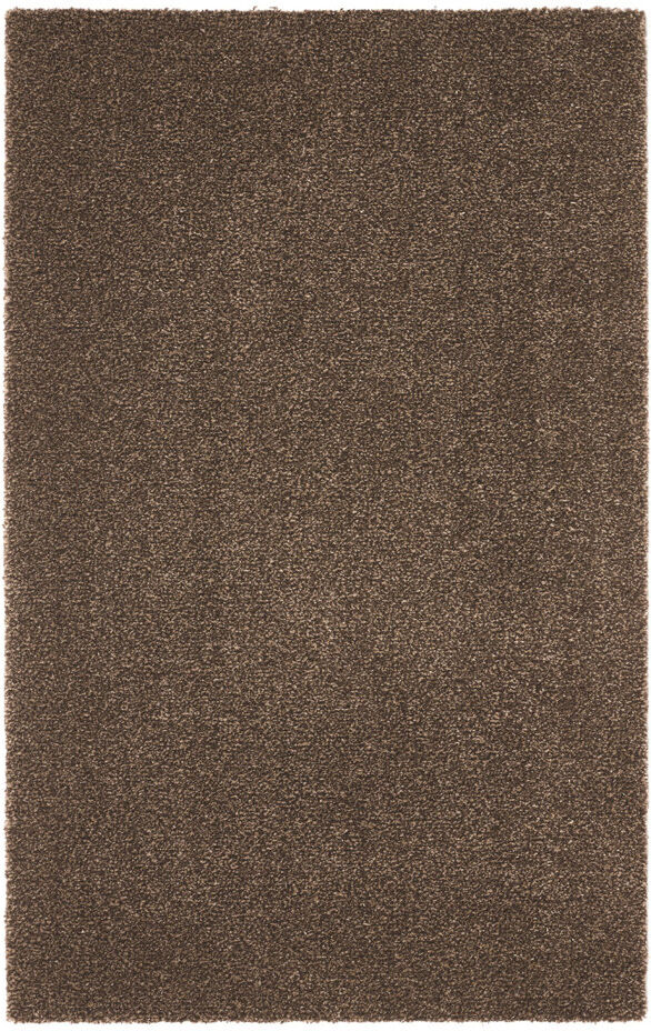 17 Stories Non-Slip Indoor Doormat Chocolate Rectangle 100 x 150cm