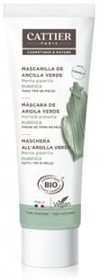 Cattier Máscara De Argila Verde Menta Bio 100 ml