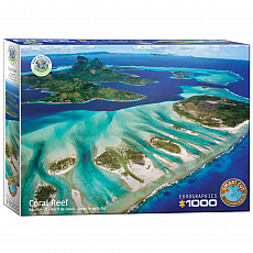 eurographics Puzzle - Rette den Planeten - Korallenriff - 1000 Teile 301081