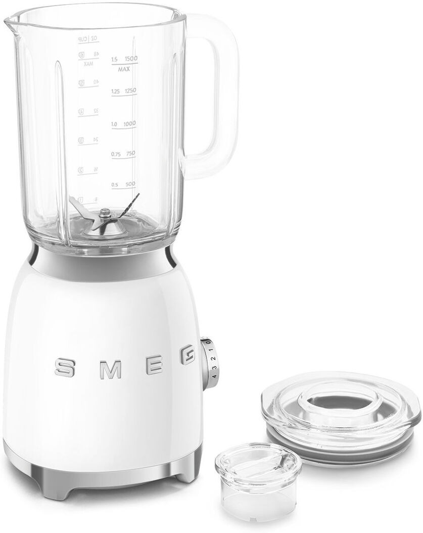 Smeg BLF03 50's Style Retro Countertop Blender White 1500ml