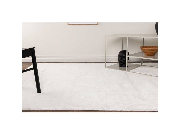 Teppich Ulaf Weiss Polyester 300 x 200 cm - Teppich